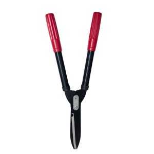 HI TECH Sales Gardening Shears – Red Hedge Shears, Tree & Flower Pruning Shears for Trimming Fruit, Flowers, and Plants – Sharp, Ergonomic Garden Clippers for Precision Cutting