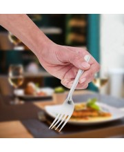 Stainless Steel Fork Set of 4, 6.9 in Length (Pack of 4)