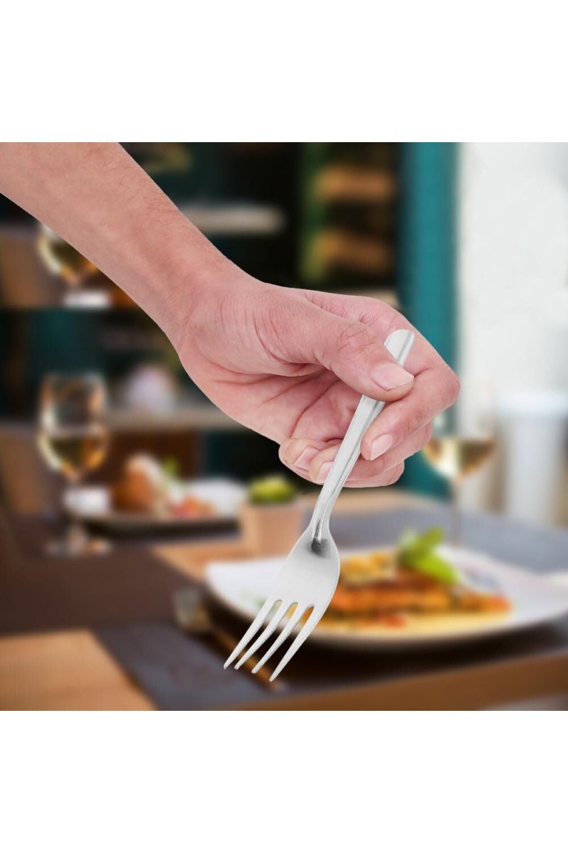 Stainless Steel Fork Set of 4, 6.9 in Length (Pack of 4)