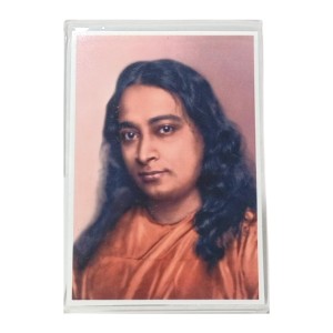 Acrylic Photo Frame of Paramahansa Yogananda - Small Spiritual Decor