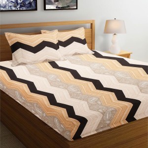 Hitech Sales 120 GSM Microfiber Double Bedsheet | Soft, Durable & Fade-Resistant | Ideal for Double Bed | Easy Care & Washable