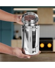 1.5 L Stainless Steel Container, 1 0 X 17.5 cm (Pack of 1)