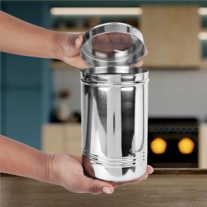 1.5 L Stainless Steel Container, 1 0 X 17.5 cm (Pack of 1)