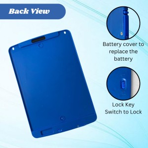 Hitech Sales 12 Inch LCD Writing Tablet Colorful Magic Slate with Stylus Pen Eco-Friendly Digital Drawing and Writing Pad for Kids, Ideal for Drawing, Playing, and Noting