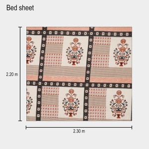 Hitech Sales Maroon Microfiber Double Bedsheet | Soft, Durable & Fade-Resistant | Ideal for Double Bed | Easy Care & Washable