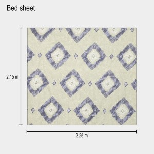 Hitech Sales Microfiber Double Bedsheet -Green | Soft, Durable & Fade-Resistant | Ideal for Double Bed | Easy Care & Washable