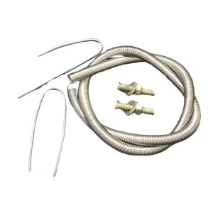 HiTechMart 1500W Heating Element Coil Wire 40.8cm Long Silver Tone (Pack of 1)