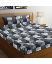 Hitech Sales Blue Microfiber Double Bedsheet | Soft, Durable & Fade-Resistant | Ideal for Double Bed | Easy Care & Washable Hitech Sales Blue Microfiber Double Bedsheet | Soft, Durable & Fade-Resistant | Ideal for Double Bed | Easy Care & Washable