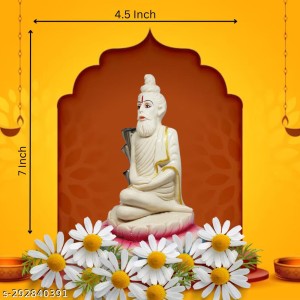 Beautiful Statue Idol Lokenath Baba Murti for Pooja, Room, Home Decoration - 7inch