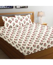 Hitech Sales Cotton Double Bedsheet - Pink| Soft, Durable & Fade-Resistant | Ideal for Double Bed | Easy Care & Washable Hitech Sales Cotton Double Bedsheet - Pink| Soft, Durable & Fade-Resistant | Ideal for Double Bed | Easy Care & Washable