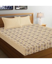 Hitech Sales Brown Polycotton Double Bedsheet | Soft, Durable & Fade-Resistant | Ideal for Double Bed | Easy Care & Washable Hitech Sales Brown Polycotton Double Bedsheet | Soft, Durable & Fade-Resistant | Ideal for Double Bed | Easy Care & Washable