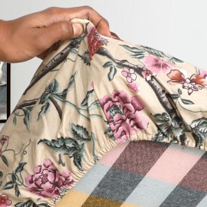 Hitech Sales Multicolour Polycotton Double Bedsheet | Soft, Durable & Fade-Resistant | Ideal for Double Bed | Easy Care & Washable