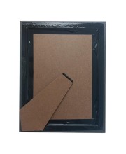 Hitech Sales Rectangular Guru Nanak Printed Photo Frame - Ideal for Pooja Room Décor & Gifting (7 x 9 inches, Brown)