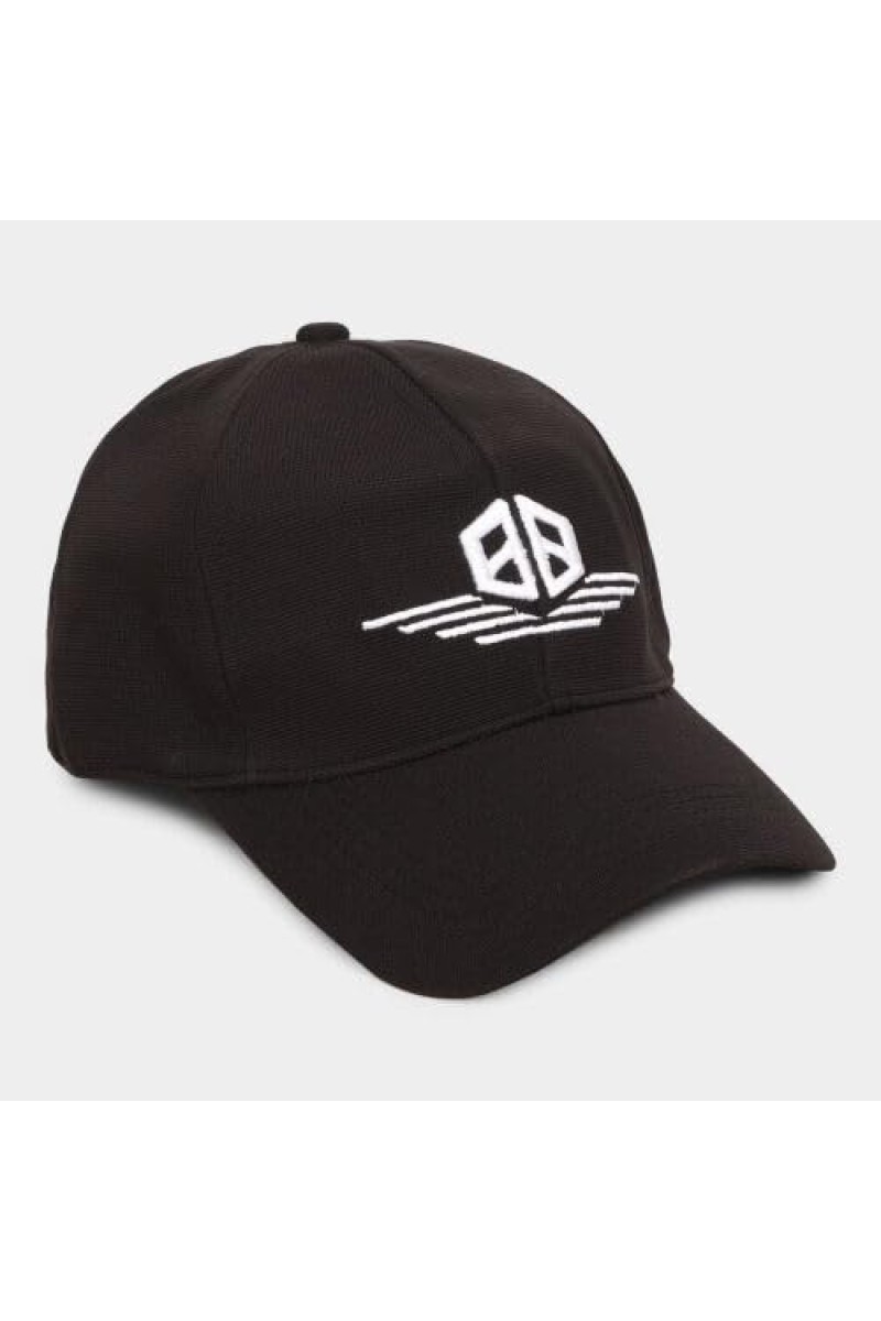 Brink Black Men's Cotton Cap Stylish & Comfortable Adjustable Baseball Hat for Outdoor, Casual & Sports Wear