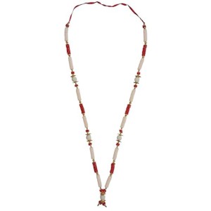 Hitech Sales Artificial Pearl and Bead Decorative Garland Mala for Pooja, Mandir, Home Decor, and Festivals | Multicolor Design with Pendant Hanging