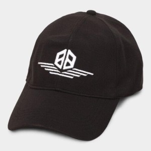 Brink Black Men's Cotton Cap Stylish & Comfortable Adjustable Baseball Hat for Outdoor, Casual & Sports Wear