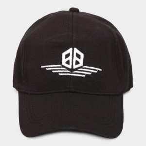 Brink Black Men's Cotton Cap Stylish & Comfortable Adjustable Baseball Hat for Outdoor, Casual & Sports Wear