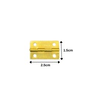 12 pcs Mini Hinges with Screws – Small Brass Hardware for Wooden Boxes, Models & Furniture 12 pcs Mini Hinges with Screws – Small Brass Hardware for Wooden Boxes, Models & Furniture