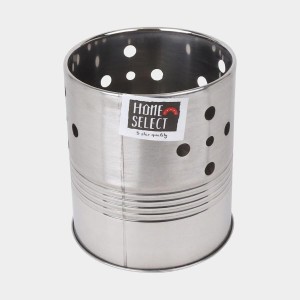 Hitech Sales Stainless Steel Utensil Stand – Durable Steel Holder for Kitchen Tools & Cutlery