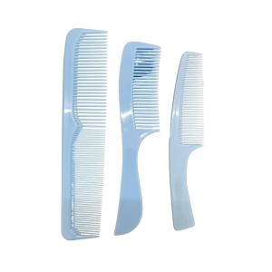 Premium Women Hair Combs Set Detangling Styling AntiStatic Lightweight Hairbrush for Thick Thin Curly Straight Hair (pack of 3) 8.5x1.5 inch, 8x1.5 inch, 7.5x1.5 inch