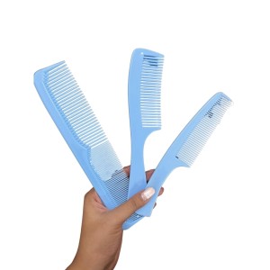 Premium Women Hair Combs Set Detangling Styling AntiStatic Lightweight Hairbrush for Thick Thin Curly Straight Hair (pack of 3) 8.5x1.5 inch, 8x1.5 inch, 7.5x1.5 inch