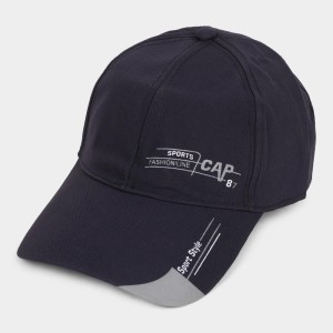 Brink Men's Fabric Cap Stylish & Comfortable Adjustable Baseball Hat for Outdoor, Casual & Sports Wear Blue