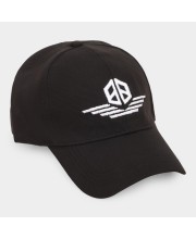 Brink Black Men's Cotton Cap Stylish & Comfortable Adjustable Baseball Hat for Outdoor, Casual & Sports Wear