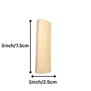 Natural Sandalwood (Chandan) Stick for Worship | Authentic Puja Chandan Wood for Tilak, Hawan & Meditation (Small)