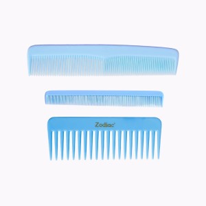 Zodiac Comb Neon Hair Combs For Ladies with the Pack of 3 Anti Static Rounded Teeth Long Lasting Unbreakable Hair Comb & Scalp Care Dressing Hair Comb & Wide Tooth Shampoo Comb for Men & Women