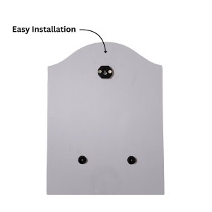 Sleek Bathroom/Basin Mirror | Wall Mounted Mirror for Home, Bathroom Reflective Surface | Ideal for Modern Bathrooms (12X16)