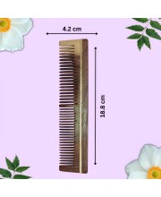 Hi Tech Sales Wooden Comb for Hair Growth, Hair fall & Dandruff Control (for Men & Women & all type of hair) Handcrafted Designer Comb, Hair Scalp Massager.