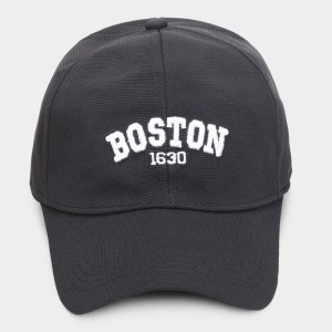 Brink Men's Fabric Cap Stylish & Comfortable Adjustable Baseball Hat for Outdoor, Casual & Sports Wear Charcoal