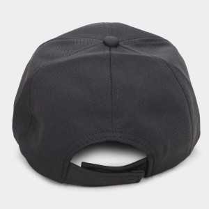 Brink Men's Fabric Cap Stylish & Comfortable Adjustable Baseball Hat for Outdoor, Casual & Sports Wear Charcoal