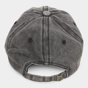 Brink Men's Cotton Cap Stylish & Comfortable Adjustable Baseball Hat for Outdoor, Casual & Sports Wear Dark Grey