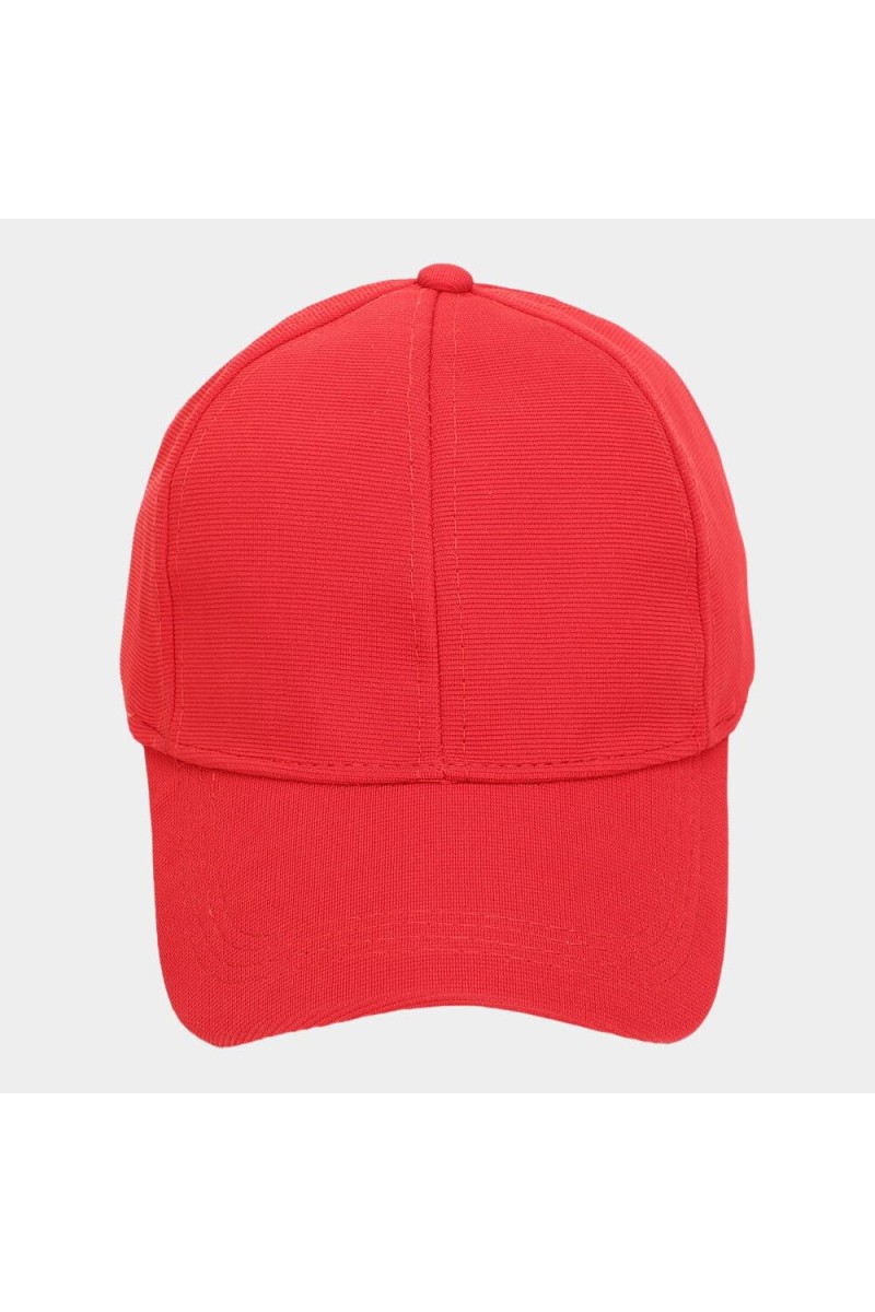 Brink Men's Canvas Cap Stylish & Comfortable Adjustable Baseball Hat for Outdoor, Casual & Sports Wear Red