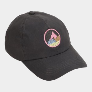 Brink Black Men's Canvas Cap Stylish & Comfortable Adjustable Baseball Hat for Outdoor, Casual & Sports Wear