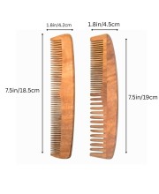 Pure Wooden Comb for Hair – Anti-Static Natural Wood Comb with Fine & Wide Teeth, Scalp Massage Hair Comb for Men & Women. Pure Wooden Comb for Hair – Anti-Static Natural Wood Comb with Fine & Wide Teeth, Scalp Massage Hair Comb for Men & Women.