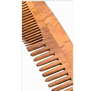 Pure Wooden Comb for Hair – Anti-Static Natural Wood Comb with Fine & Wide Teeth, Scalp Massage Hair Comb for Men & Women.