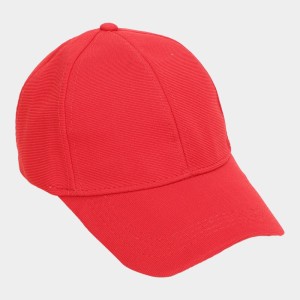 Brink Men's Canvas Cap Stylish & Comfortable Adjustable Baseball Hat for Outdoor, Casual & Sports Wear Red