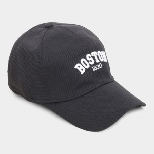 Brink Men's Fabric Cap Stylish & Comfortable Adjustable Baseball Hat for Outdoor, Casual & Sports Wear Charcoal