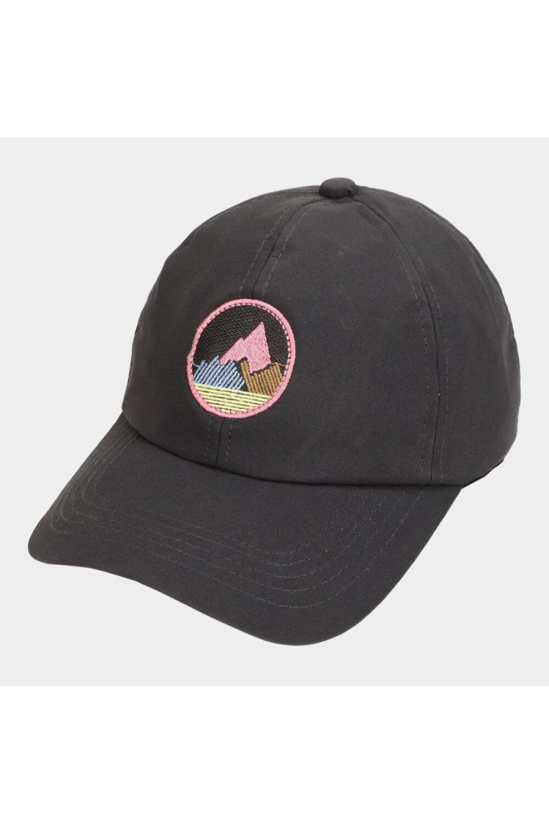 Brink Black Men's Canvas Cap Stylish & Comfortable Adjustable Baseball Hat for Outdoor, Casual & Sports Wear