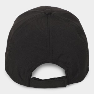Brink Black Fabric Cap Stylish & Comfortable Adjustable Baseball Hat for Outdoor, Casual & Sports Wear