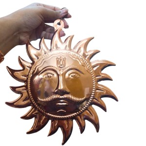 Decorative Sun Face Wall Hanging | Vastu & Feng Shui Surya for Home, Office & Garden Wall Decoration.