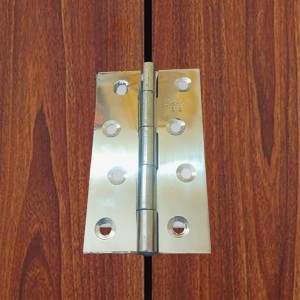 Stainless Steel Door Hinges – Heavy Duty Butt Hinges for Doors, Cabinets & Furniture | Rust-Resistant Smooth Movement | Pack of 4 (4x2.5 inch) (Medium)
