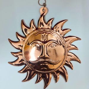 Decorative Sun Face Wall Hanging | Vastu & Feng Shui Surya for Home, Office & Garden Wall Decoration.