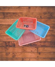 Hitech Multi-Colored Storage Basket Set - Pack of 4