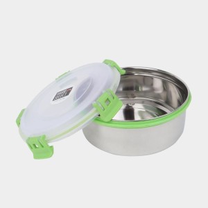 850 ml Stainless Steel Container, 6 X 2.5 inch (Pack of 1)
