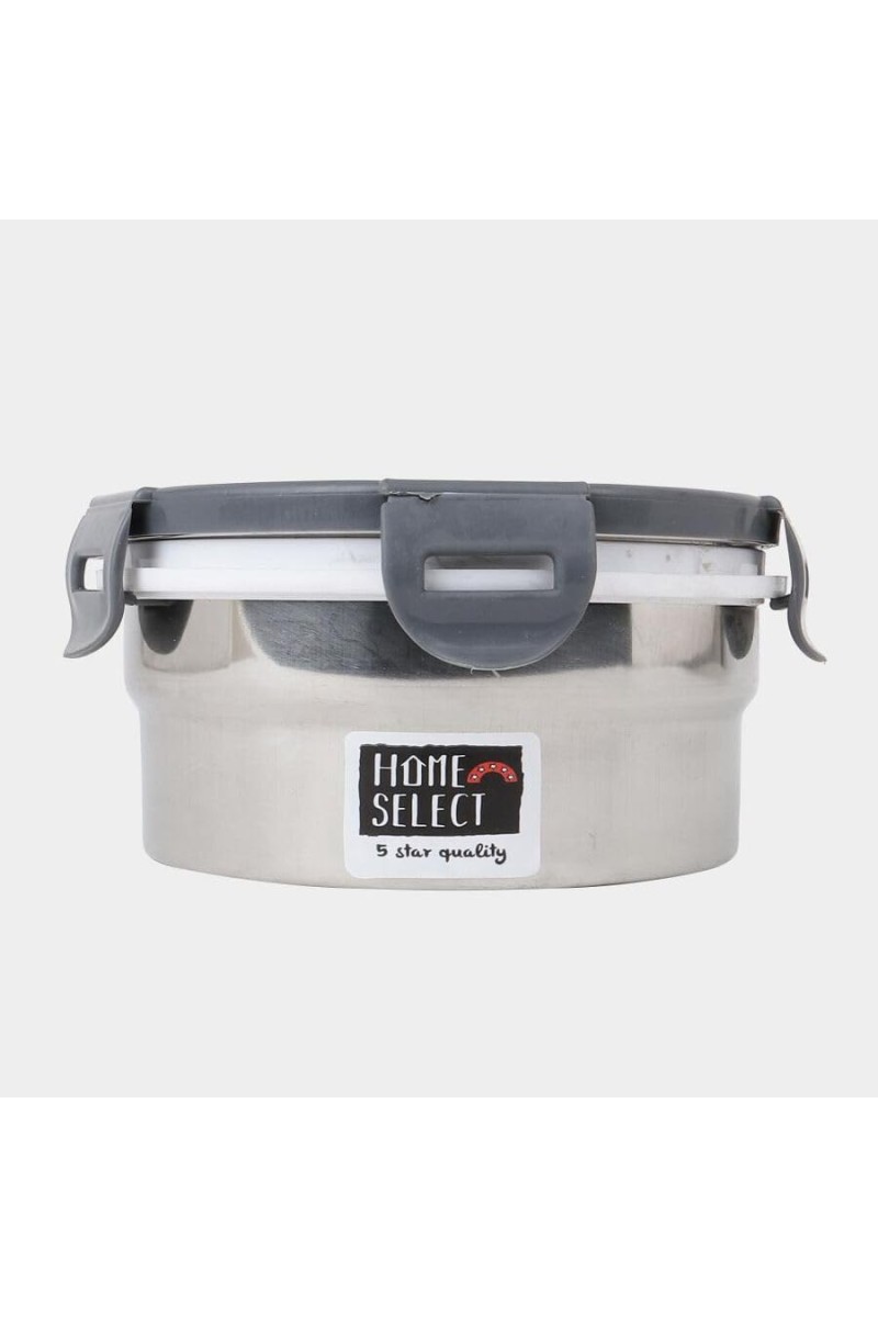 Hitech Sales 700ml Stainless Steel Container – Durable Steel Storage Box for Kitchen, Lunch & Pantry Use