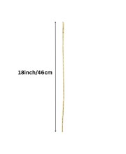 Gold Chain Necklace for men – Premium Gold Plated Fashion Chain for Daily & Trendy Look Everyday Style. (6 of pcs)