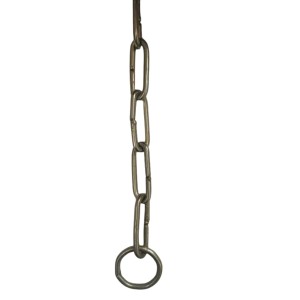 Iron Lock Golden Chain, 4Feet/43.2Inches | Multipurpose Security for Gates, Cycles, Bikes | Indoor & Outdoor Use | Heavy Duty for Protection and Home Use (1)